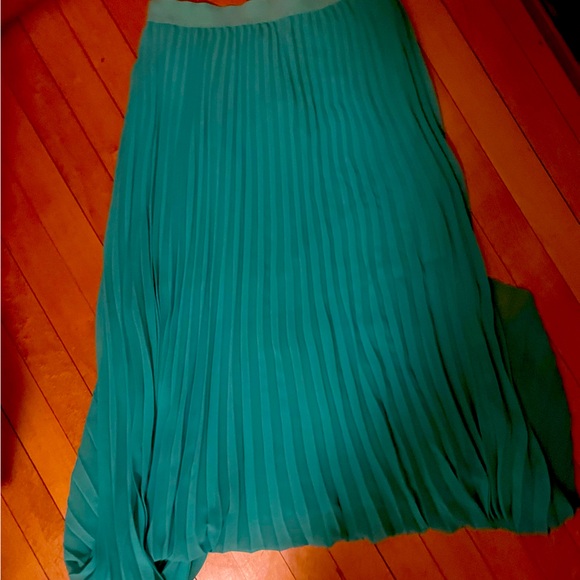Teal maxi skirt Lauren Conrad - Picture 1 of 3